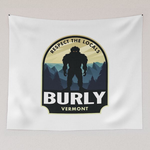Item preview, Burly Vermont Bigfoot Sasquatch designed and sold by HalpinDesign.
