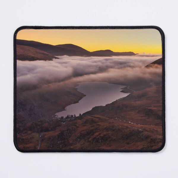 Item preview, A Cloud Upon Ogwen Valley, Snowdonia designed and sold by neonlightphoto.