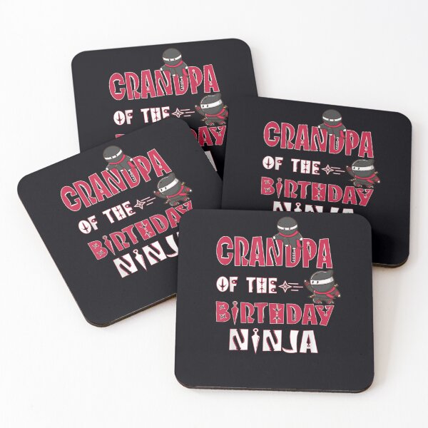 Item preview, Grandpa Of The Birthday Ninja Boy And Girl Bday Party designed and sold by DeannaMarks.
