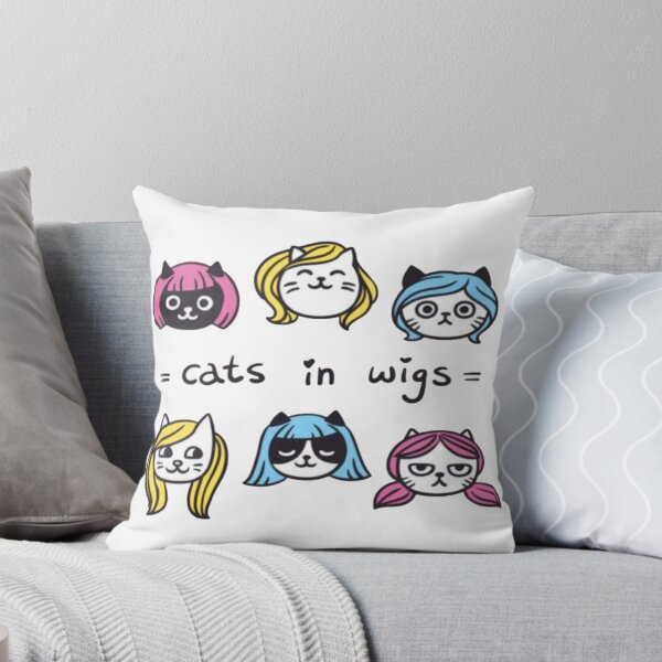 Item preview, Cats With Wigs designed and sold by Aestheticianpro.