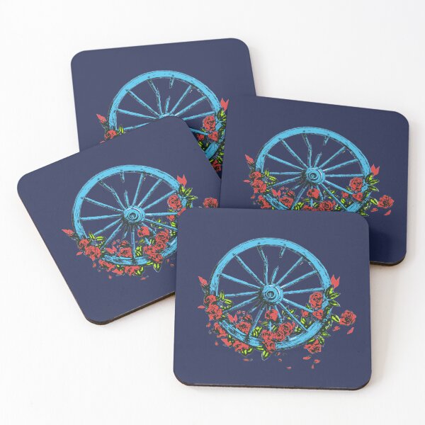 Item preview, Wheel Roses Goes Round designed and sold by Sugar-Magnolia.