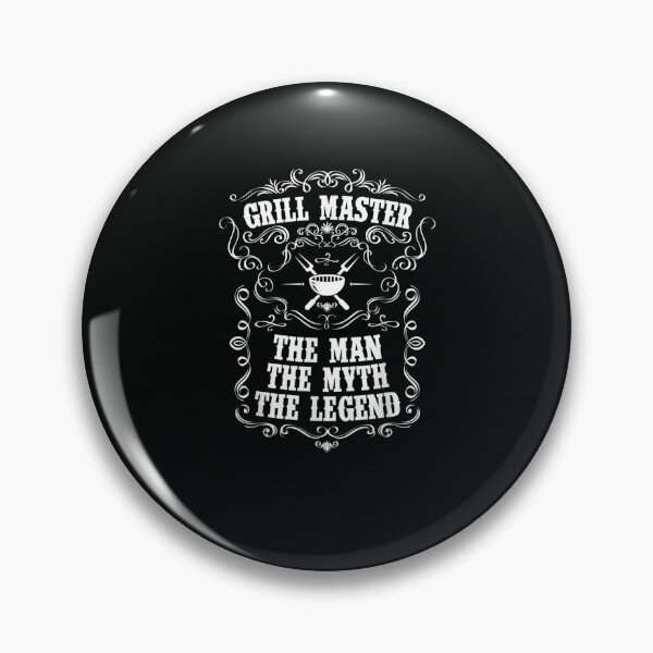 Item preview, Grill Master The Man The Myth The Legend designed and sold by DeannaMarks.
