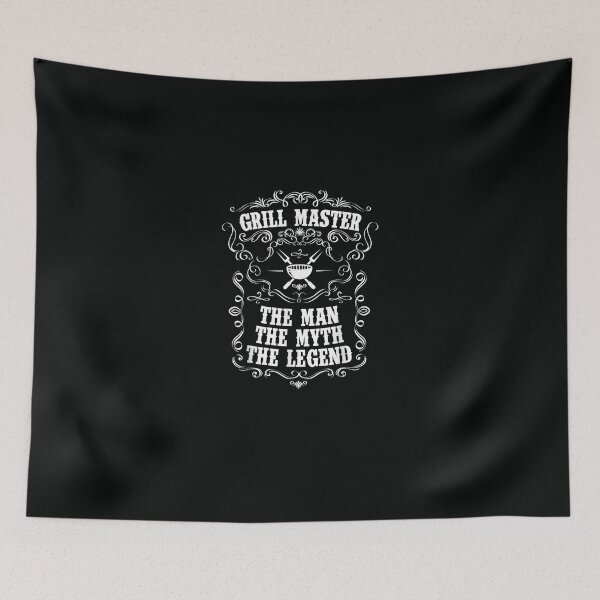 Item preview, Grill Master The Man The Myth The Legend designed and sold by DeannaMarks.