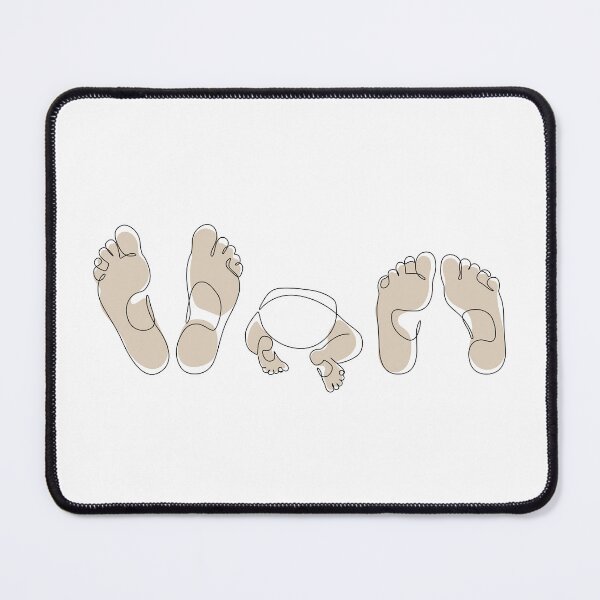 Item preview, Beige Family Feet designed and sold by ExplicitDesign.