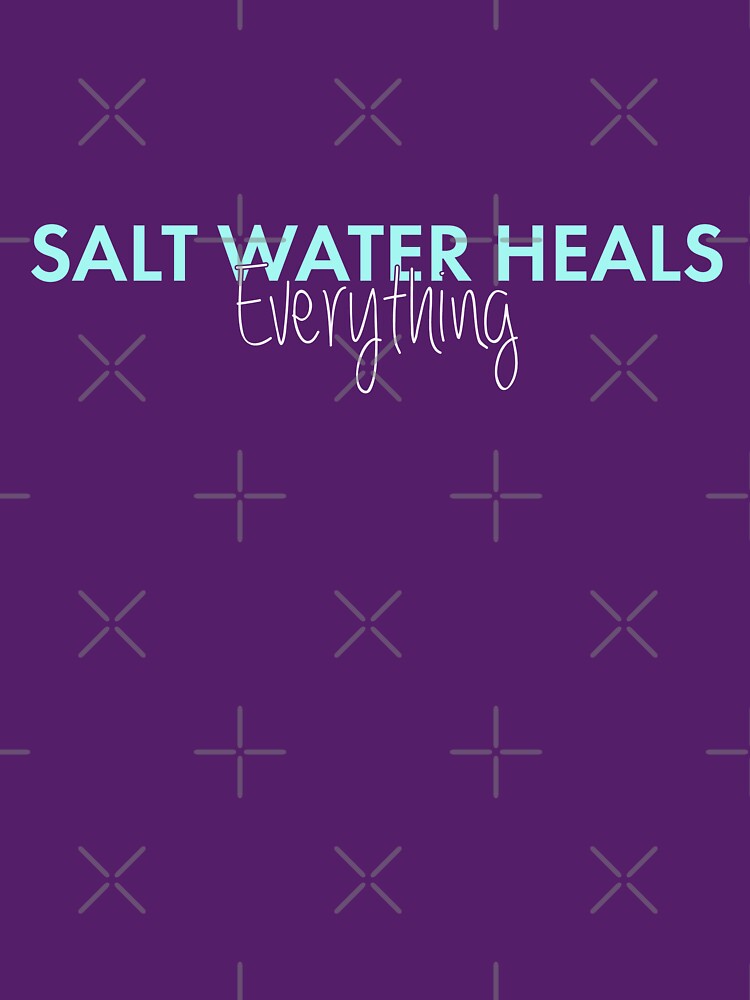 Discover Salt Water Heals Everything Classic T-Shirt