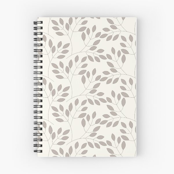 Item preview, Modern Greige Leaf designed and sold by AtStudioMinimal.