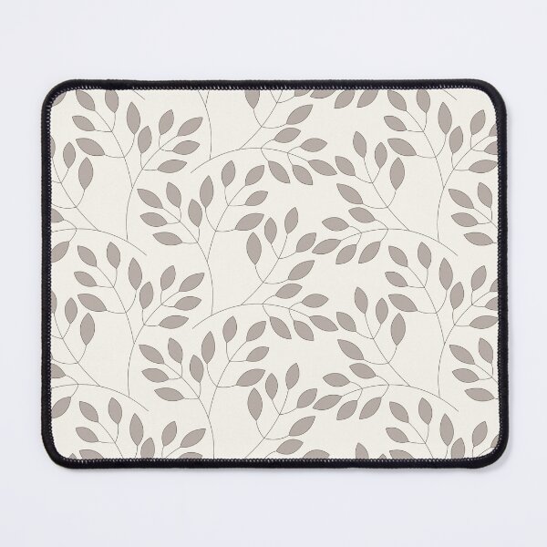 Item preview, Modern Greige Leaf designed and sold by AtStudioMinimal.
