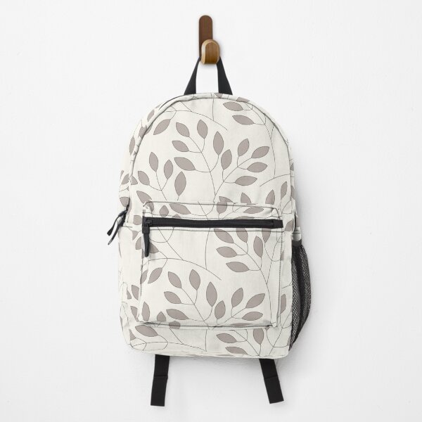 Item preview, Modern Greige Leaf designed and sold by AtStudioMinimal.