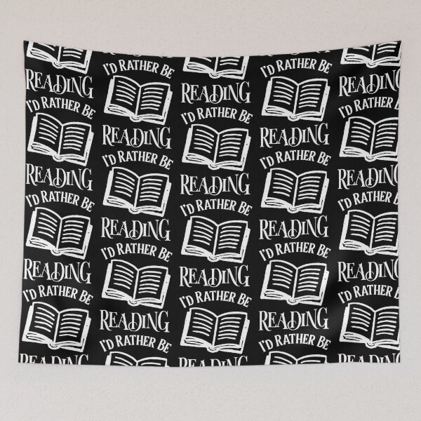 Item preview, I'd Rather Be Reading designed and sold by LadySaltwater.