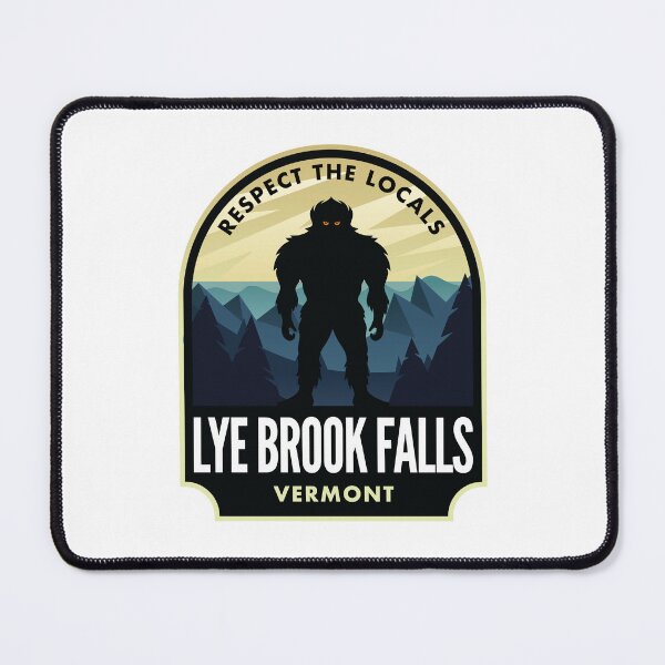 Item preview, Lye Brook Falls Vermont Bigfoot Sasquatch designed and sold by HalpinDesign.