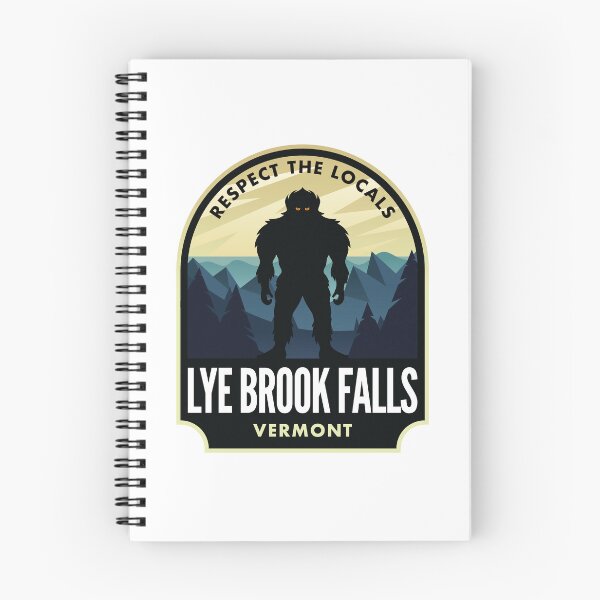 Item preview, Lye Brook Falls Vermont Bigfoot Sasquatch designed and sold by HalpinDesign.
