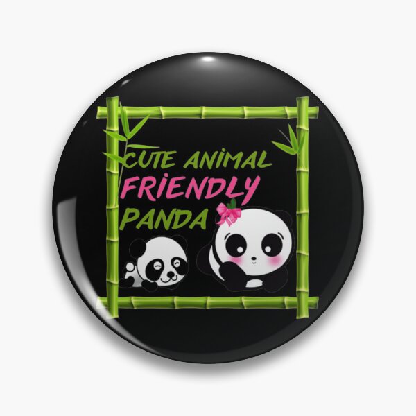 Item preview, Cute Animal Friendly Panda  Classic .     designed and sold by sekqfzeranb.