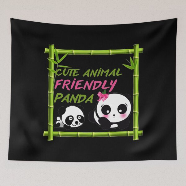Item preview, Cute Animal Friendly Panda  Classic .     designed and sold by sekqfzeranb.