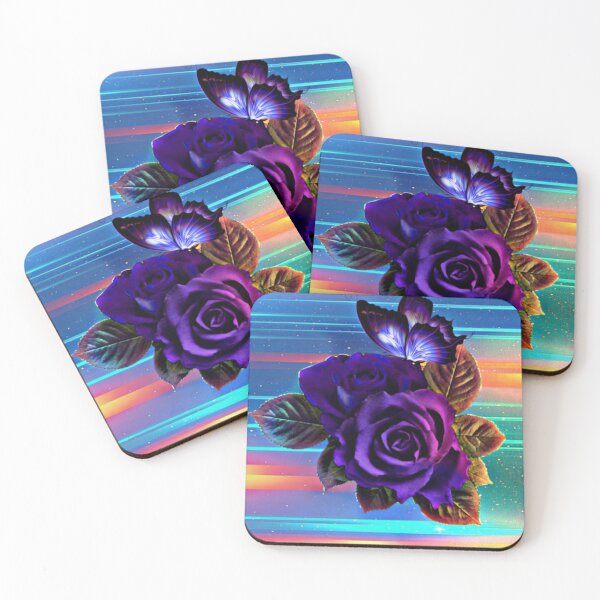 Item preview, Colorful strikes and purple rose designed and sold by clarazen.