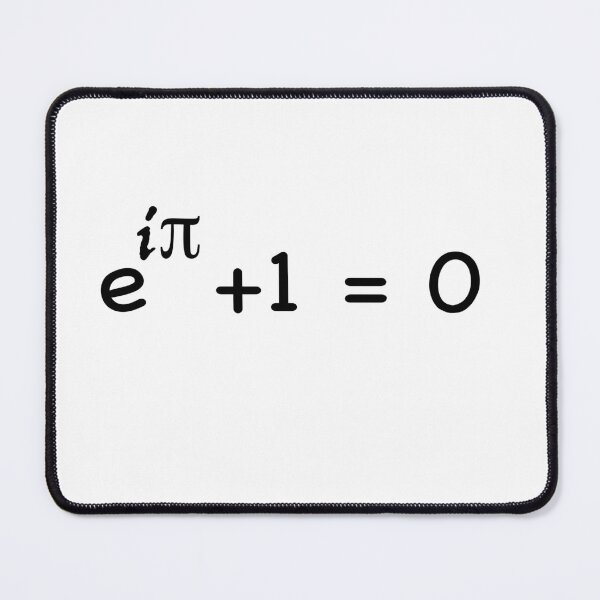 Item preview, Euler's identity Essential T-Shirt - Black version designed and sold by NotUrAverageART.