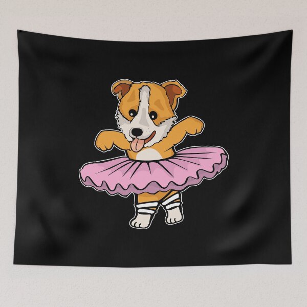 Item preview, Corgi Dog Ballet Dancer Gift Girls Ballet School Dancing designed and sold by DSWShirts.