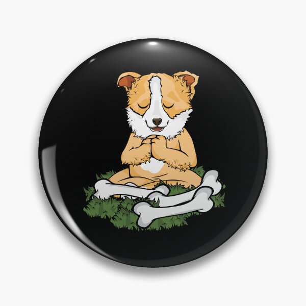 Item preview, Meditating Dog Lover Yoga Gift Women Corgi Dog Meditation designed and sold by DSWShirts.