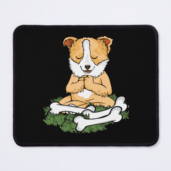 Item preview, Meditating Dog Lover Yoga Gift Women Corgi Dog Meditation designed and sold by DSWShirts.