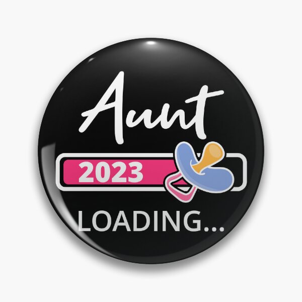 Item preview, Aunt 2023 Loading I - Promoted To Auntie designed and sold by Lemon Pepper.