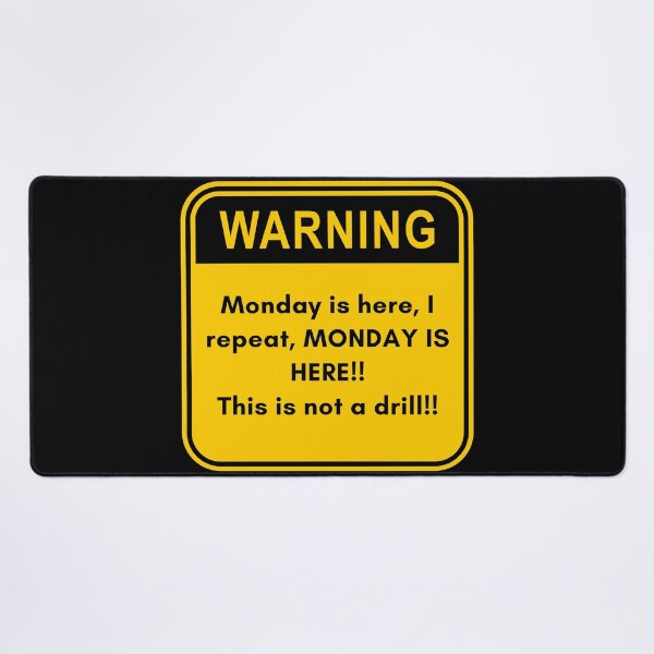 Item preview, Monday is here! designed and sold by MerWishes.