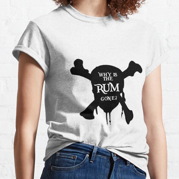 Men's Pirates of the Caribbean: Dead Man's Chest Jack Sparrow Why is the  Rum Gone T-Shirt - Athletic Heather - 2X Large