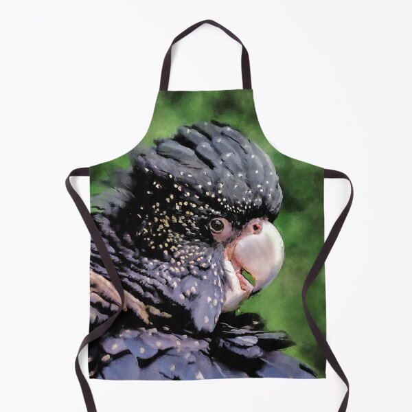 Item preview, Red Tailed Black Cockatoo, Cute Red Tailed Black Cockatoo, Best gift idea for Red Tailed Black Cockatoo and Australian Large Bird Lovers designed and sold by Paintcorner.