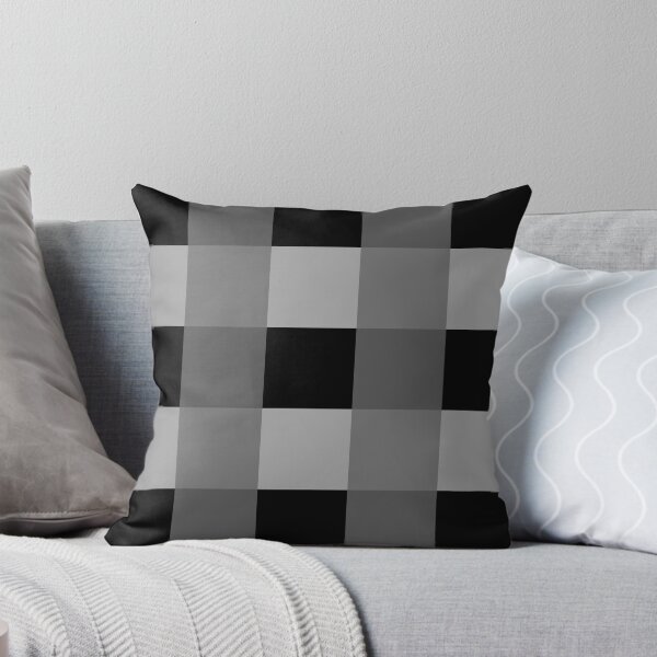 Item preview, Black and gray check pattern designed and sold by PoppyPattern.