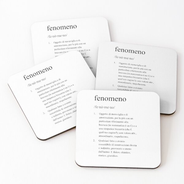 Item preview, Fenomeno definizione parola italiana designed and sold by CodingStore  ★★★★★.