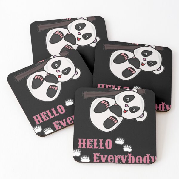 Item preview, Cute animal friendly panda  Classic . designed and sold by sekqfzeranb.