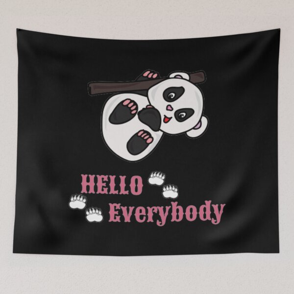 Item preview, Cute animal friendly panda  Classic . designed and sold by sekqfzeranb.