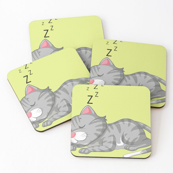 Item preview, cute resting And relaxing grey color cat - resting and relaxing designed and sold by FastHub.