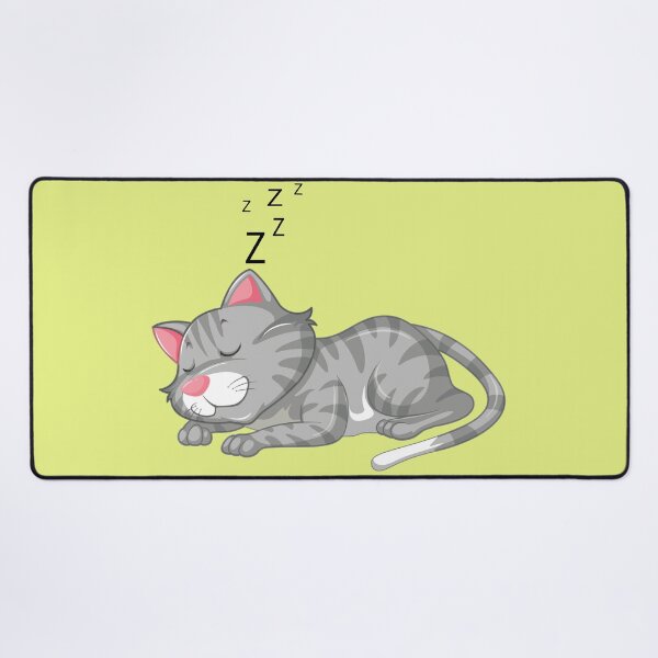 Item preview, cute resting And relaxing grey color cat - resting and relaxing designed and sold by FastHub.