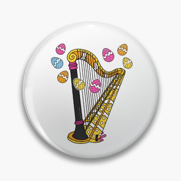 Item preview, Easter Harp Harpist designed and sold by doodlerob.