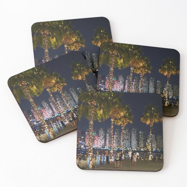 Item preview, abstract palm trees designed and sold by IgorKovalenko.