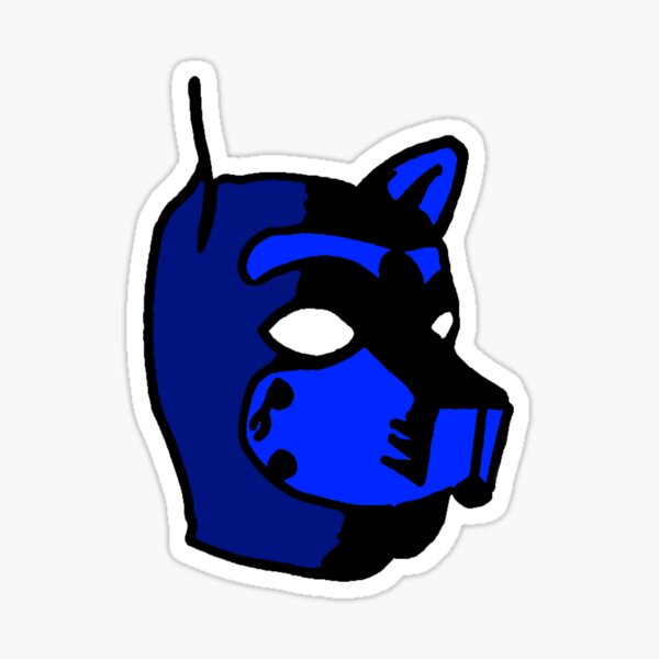 blue-pup-hood-sticker-by-geareduppup-redbubble