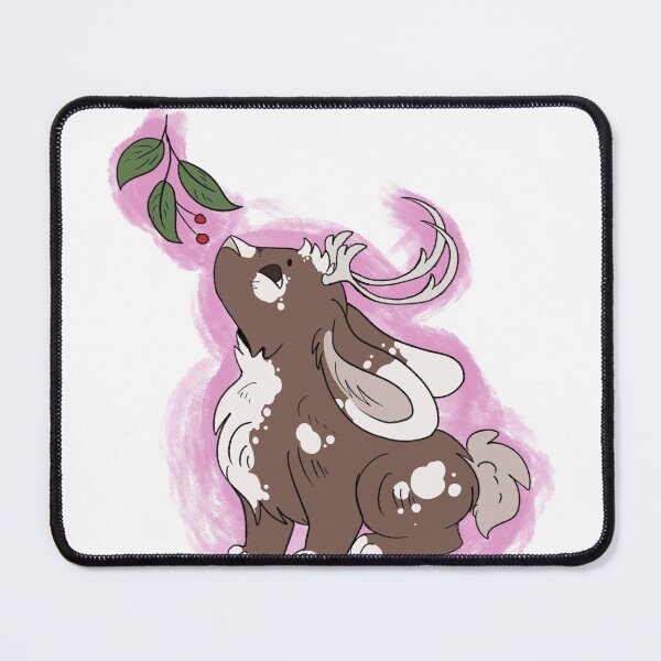 Item preview, Brown & White Jackalope w/ Berries designed and sold by geekydragon5.