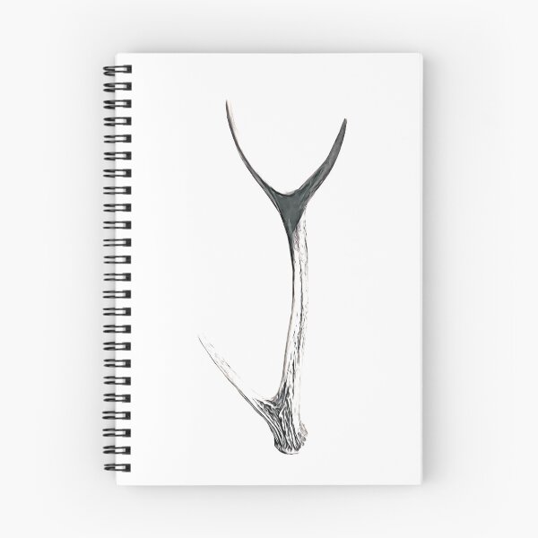 Item preview, Deer antler black and white designed and sold by pixeldizajn.