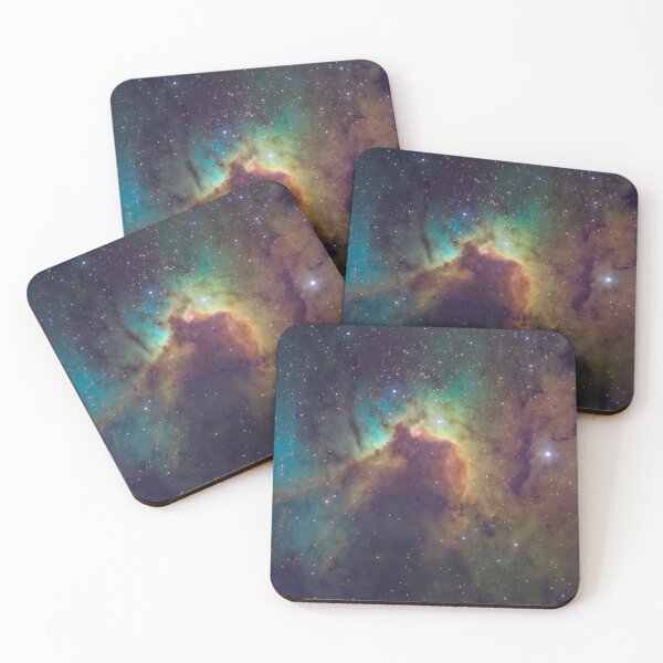 Item preview, Cave Nebula - Hubble Palette Narrowband designed and sold by Norwich Astro Prints.