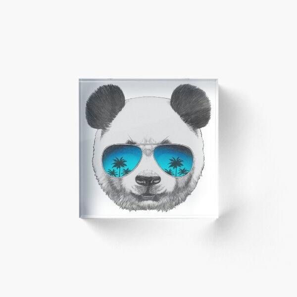 Panda Acrylic Block