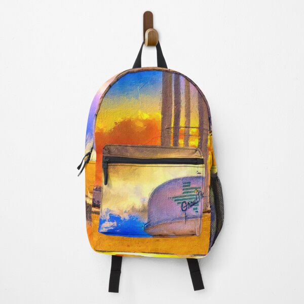 Item preview, The water tower near State Highway 161 at sunset, Grand Prairie, Texas designed and sold by NickoPrints.