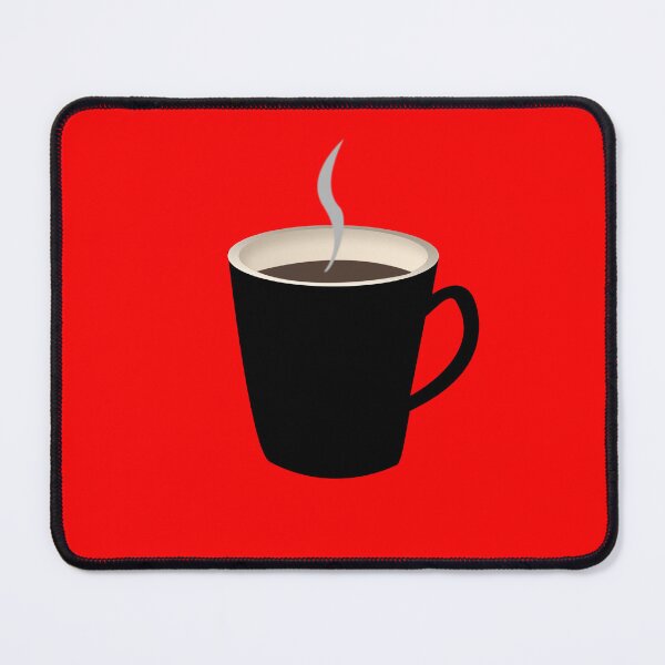 Item preview, Cute Retro Black Cup of Coffee designed and sold by Ankerd.
