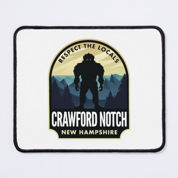 Item preview, Crawford Notch New Hampshire Bigfoot Sasquatch designed and sold by HalpinDesign.