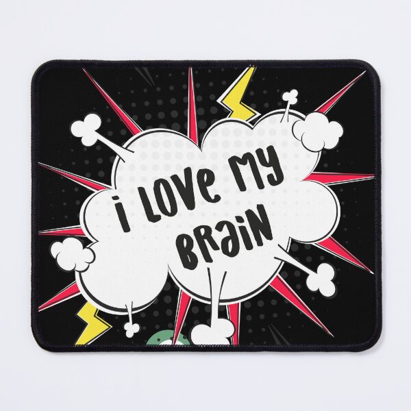 Item preview, I love my brain even though I sometimes disagree with it designed and sold by Goliardika-Shop.