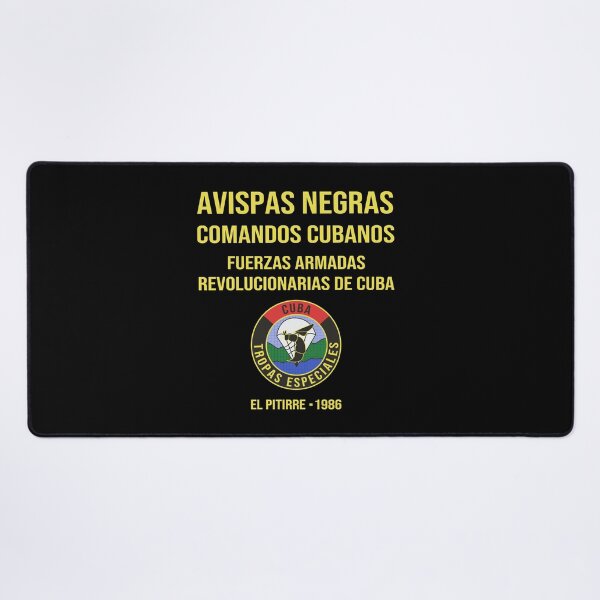 Item preview, Cuba Army Black Wasp Cuban Special Forces #1987 designed and sold by Rare-Militia.
