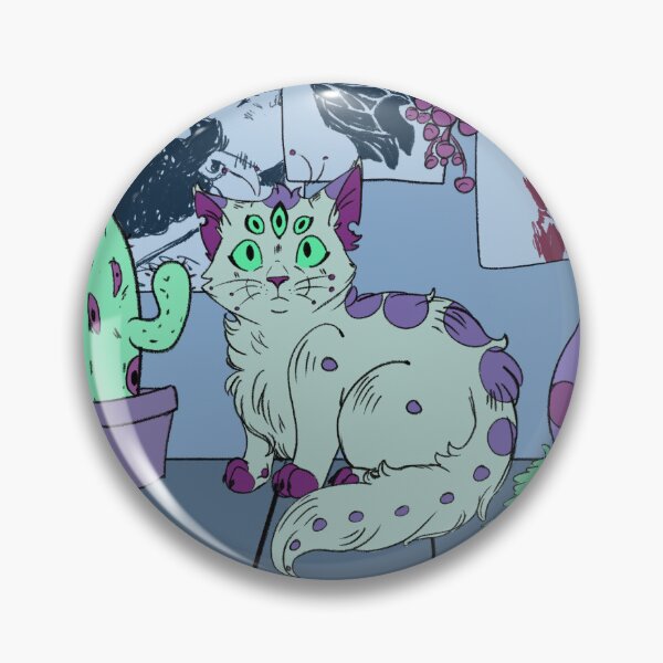 Item preview, Alien Cat  designed and sold by geekydragon5.