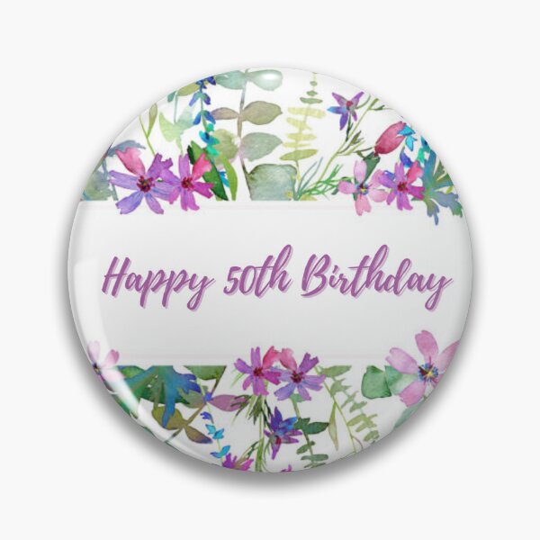 Item preview, Happy 50th Birthday designed and sold by OByD.
