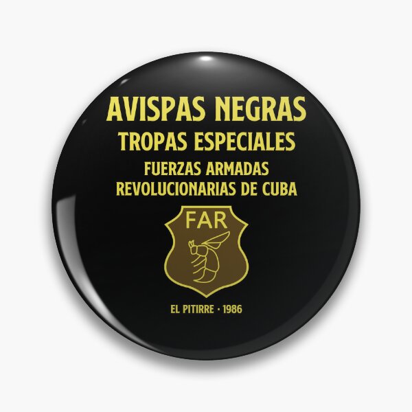 Item preview, Cuba Army Black Wasp Cuban Special Forces #1986 designed and sold by Rare-Militia.