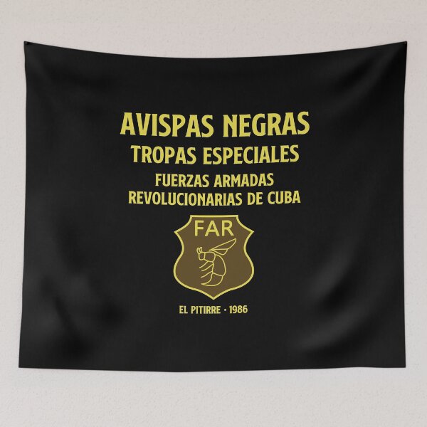 Item preview, Cuba Army Black Wasp Cuban Special Forces #1986 designed and sold by Rare-Militia.