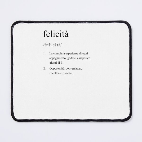 Item preview, Felicità definizione parola italiana designed and sold by CodingStore ★★★★★.