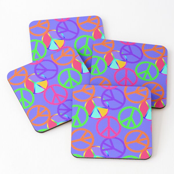 Item preview, Peace Signs Patterns | Felt Style | Cherie's Art(c)2022 designed and sold by CheriesArt.
